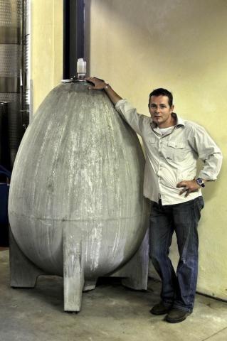 Gottfried Mocke and egg tank